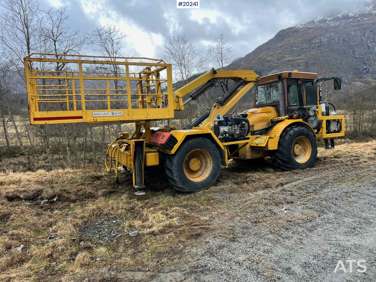 Hydrema 912B m/ 2007 Essverk Plattform 912 lift med rotasjon på korg og fjernkontroll в лізинг Hydrema 912B m/ 2007 Essverk Plattform 912 lift med rotasjon på korg og fjernkontroll: фото 14