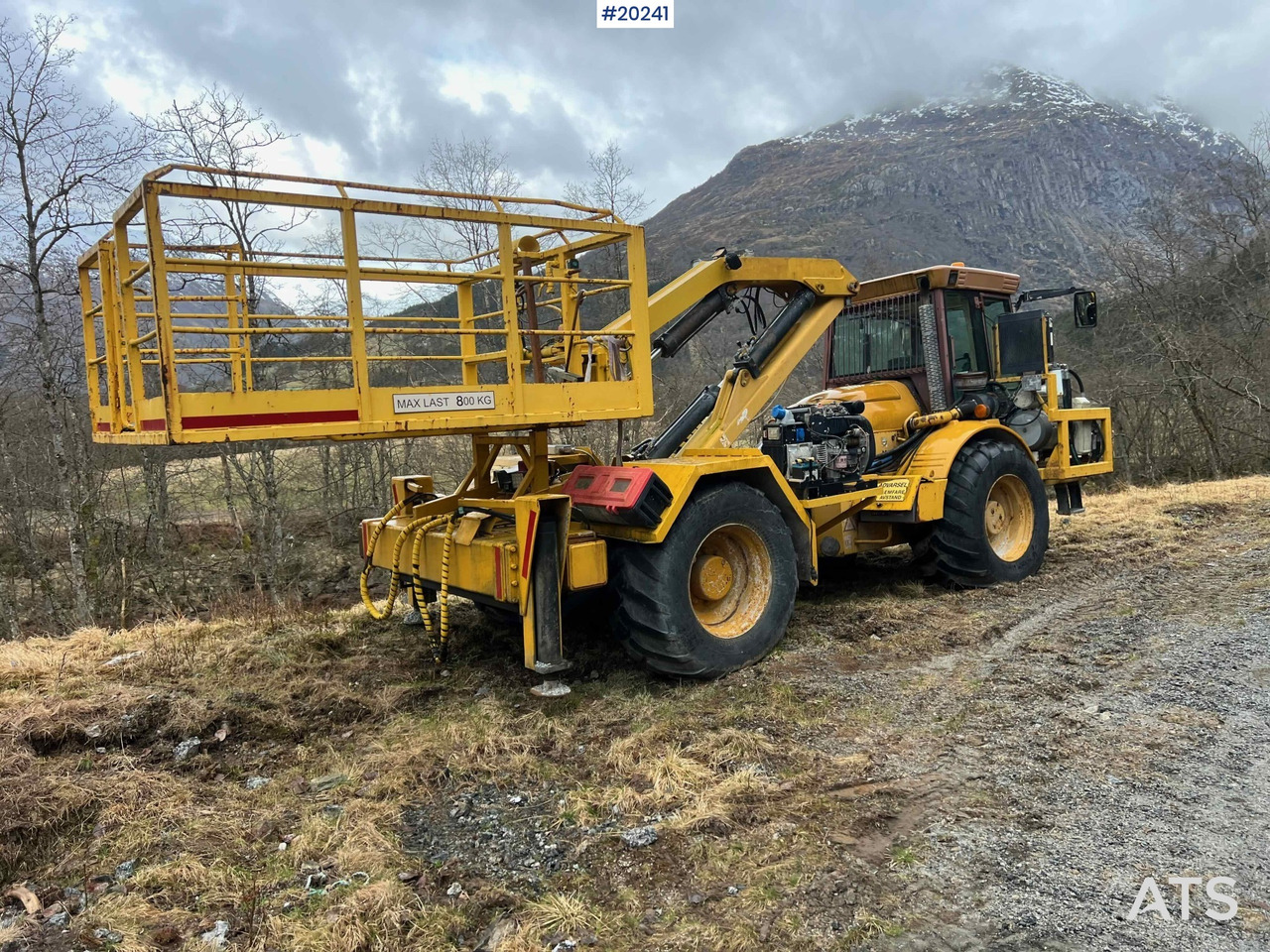 Hydrema 912B m/ 2007 Essverk Plattform 912 lift med rotasjon på korg og fjernkontroll в лізинг Hydrema 912B m/ 2007 Essverk Plattform 912 lift med rotasjon på korg og fjernkontroll: фото 15