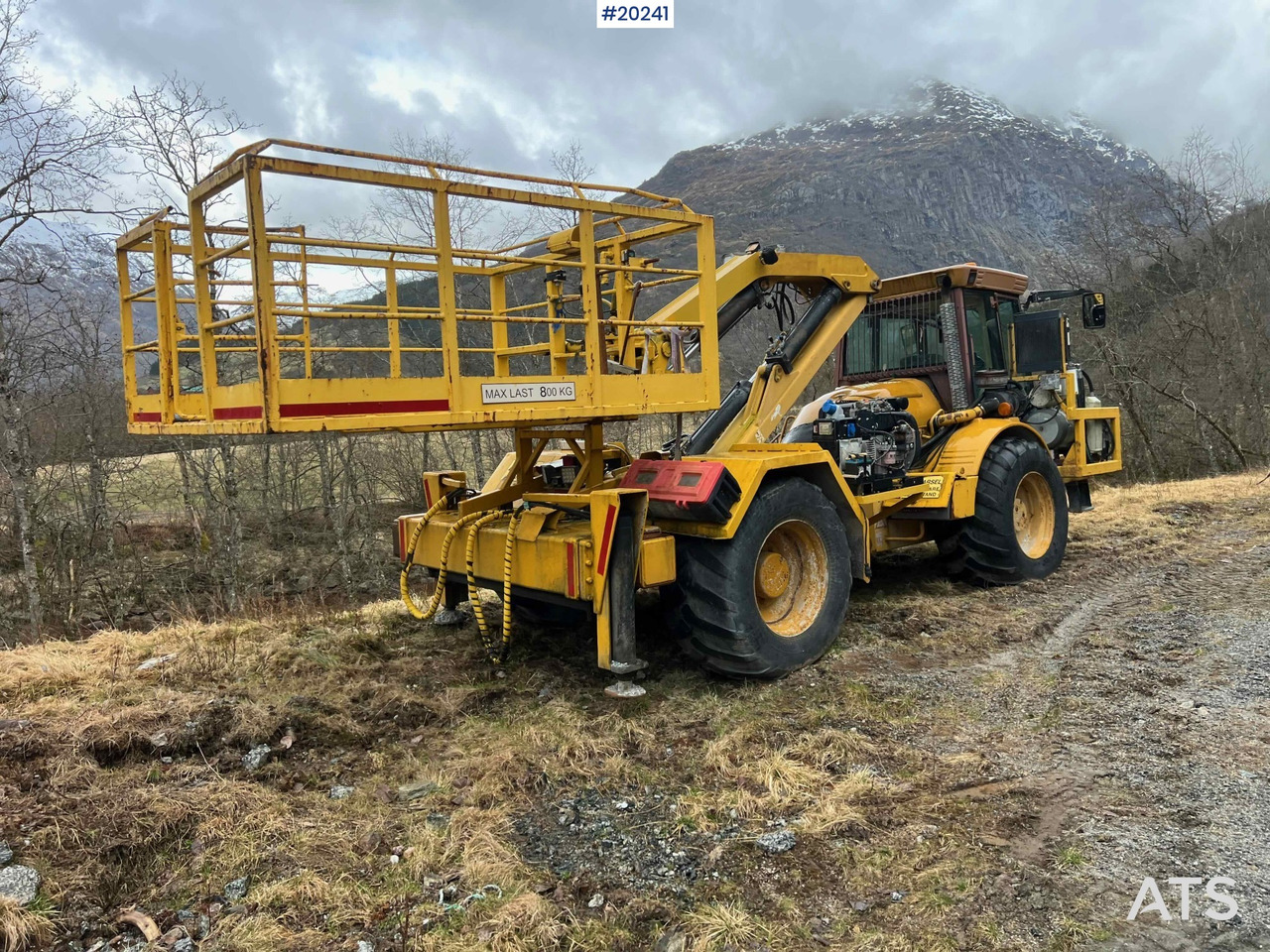 Hydrema 912B m/ 2007 Essverk Plattform 912 lift med rotasjon på korg og fjernkontroll в лізинг Hydrema 912B m/ 2007 Essverk Plattform 912 lift med rotasjon på korg og fjernkontroll: фото 16