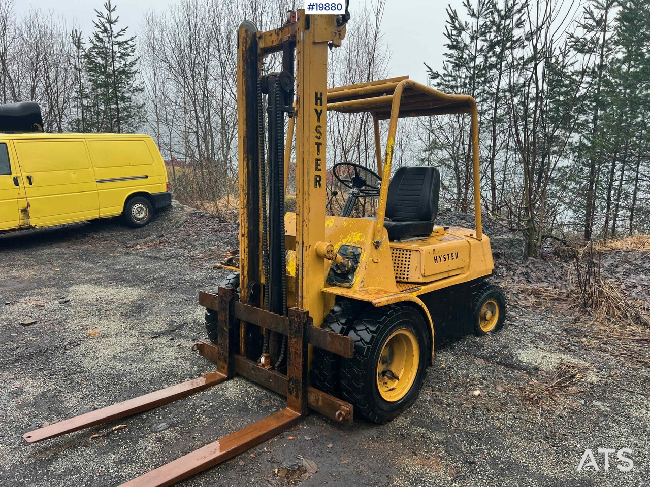 Hyster H60f - Навантажувач вилковий: фото 1 Hyster H60f - Навантажувач вилковий: фото 1