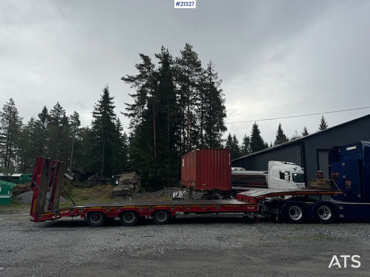 Kel-berg Maskinsemi - Низькорамна платформа напівпричіп: фото 2 Kel-berg Maskinsemi - Низькорамна платформа напівпричіп: фото 2