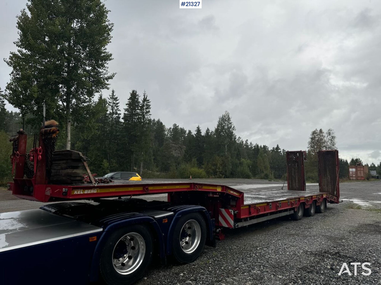 Kel-berg Maskinsemi - Низькорамна платформа напівпричіп: фото 4 Kel-berg Maskinsemi - Низькорамна платформа напівпричіп: фото 4