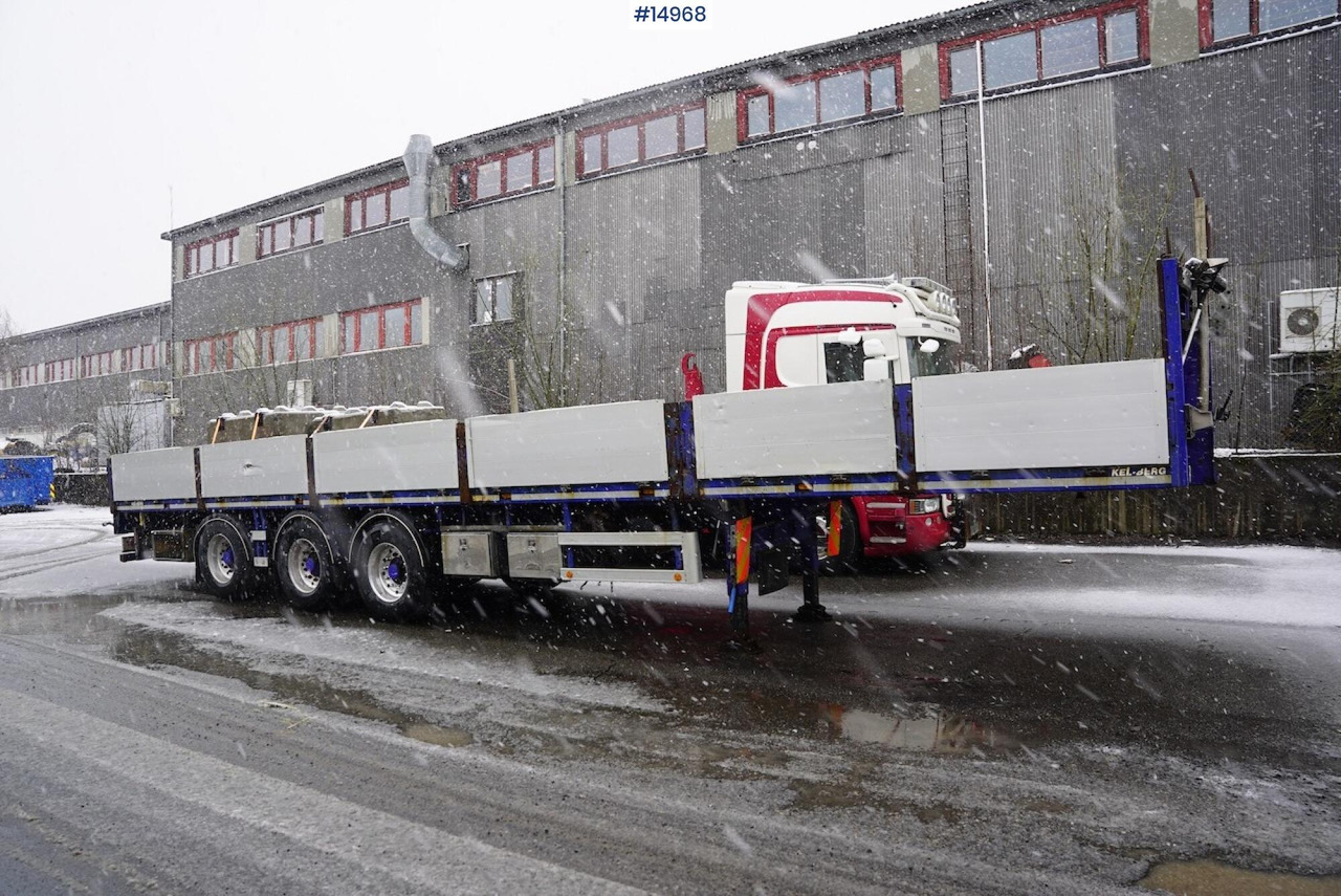 Kel-berg Rettsemi m/uttrekk - Бортовий напівпричіп/ Платформа: фото 2 Kel-berg Rettsemi m/uttrekk - Бортовий напівпричіп/ Платформа: фото 2