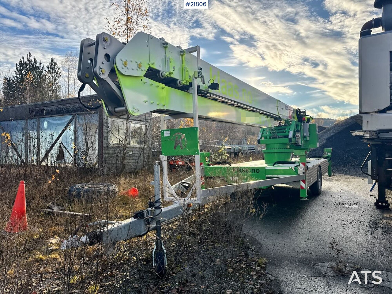 Швидкомонтований кран Klaas K21-30 Byggekran. 340 timer!: фото 7