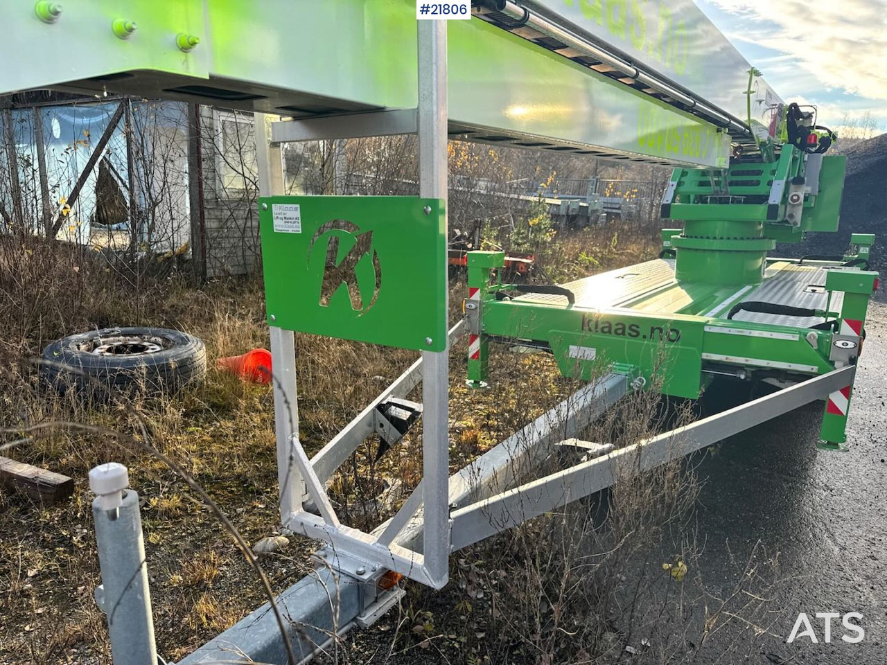 Швидкомонтований кран Klaas K21-30 Byggekran. 340 timer!: фото 10