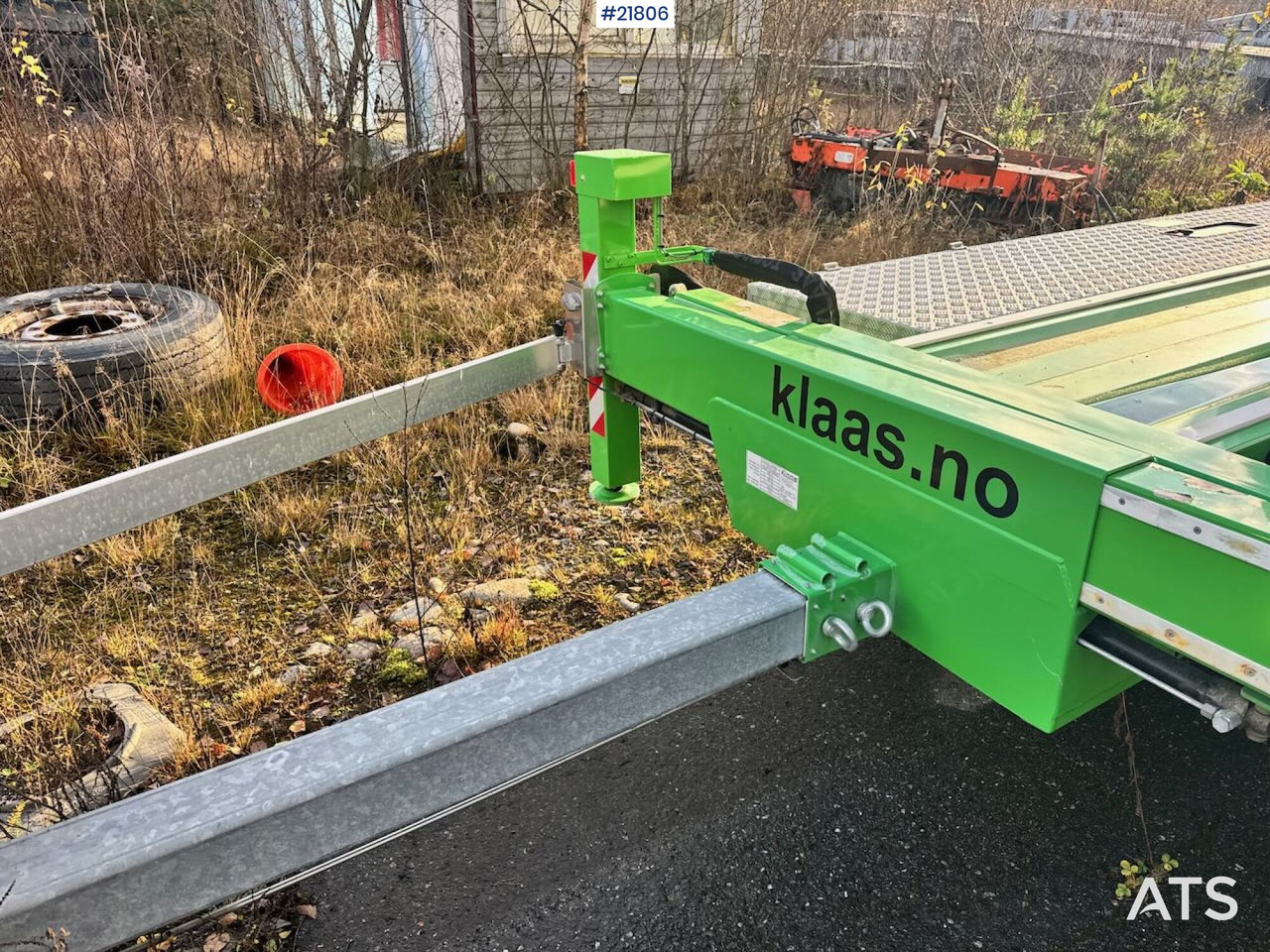 Швидкомонтований кран Klaas K21-30 Byggekran. 340 timer!: фото 13