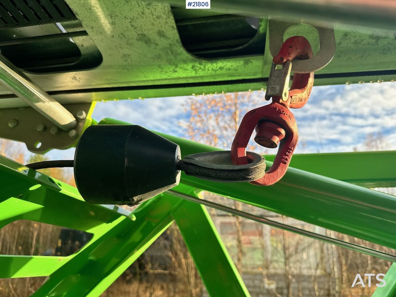 Швидкомонтований кран Klaas K21-30 Byggekran. 340 timer!: фото 24