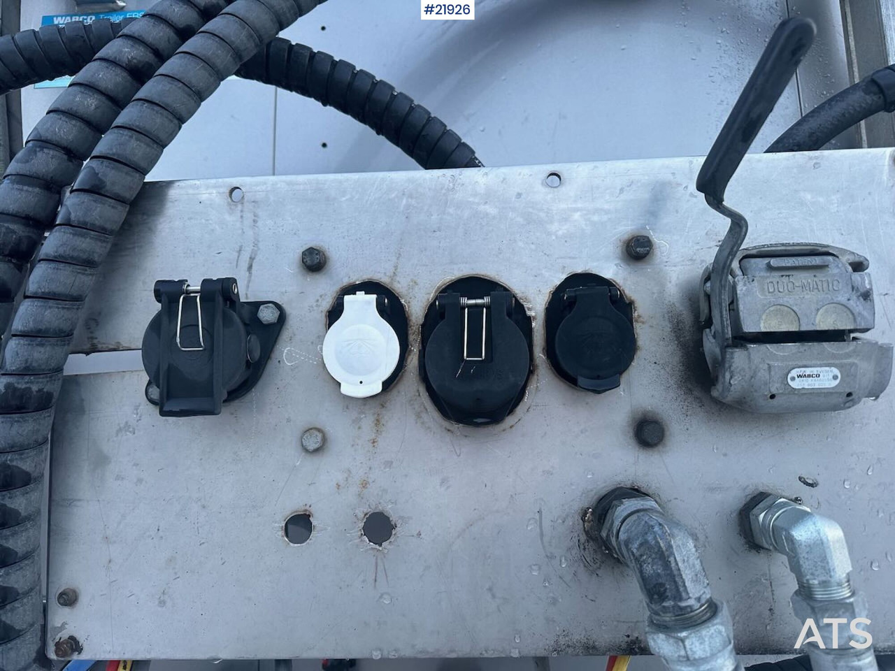 З рухомою підлогою напівпричіп Knapen Kcw Walking floor 33 pallers: фото 9