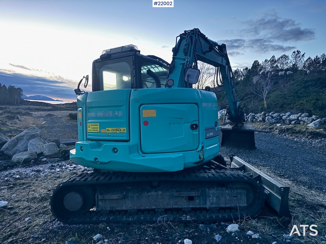 Kobelco 2016 Kobelco SK75SR Beltegraver m/ Rototilt og Pusseskuffe. - Екскаватор: фото 4 Kobelco 2016 Kobelco SK75SR Beltegraver m/ Rototilt og Pusseskuffe. - Екскаватор: фото 4
