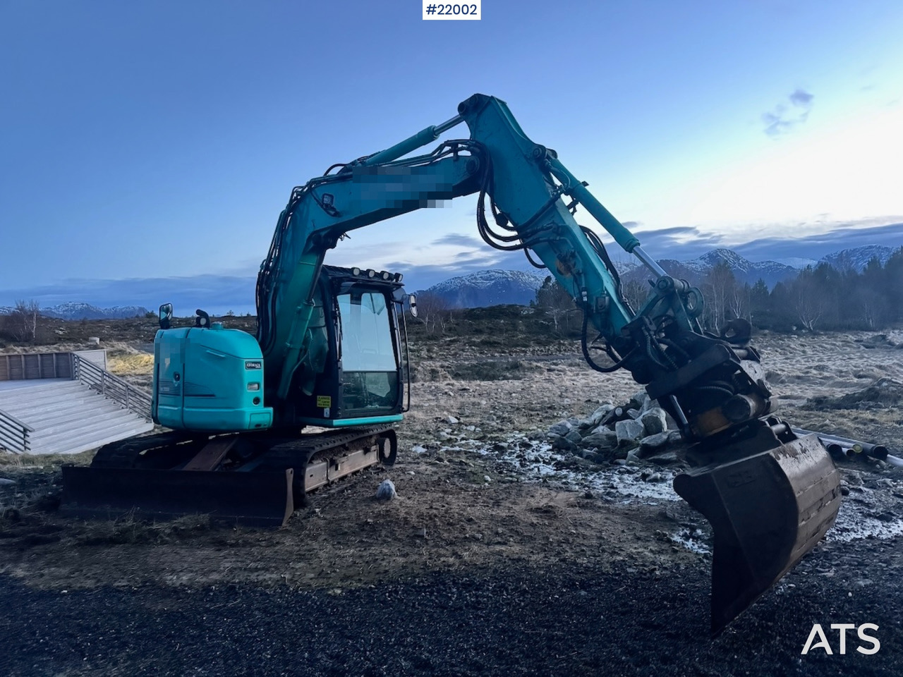 Kobelco 2016 Kobelco SK75SR Beltegraver m/ Rototilt og Pusseskuffe. - Екскаватор: фото 1 Kobelco 2016 Kobelco SK75SR Beltegraver m/ Rototilt og Pusseskuffe. - Екскаватор: фото 1