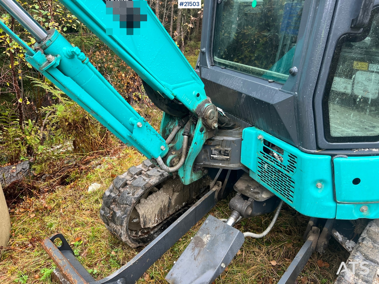 Kobelco Sk25SR-6E Gravemaskin m/ pusseskuffe,graveskuffe og tilt - Міні-екскаватор: фото 2 Kobelco Sk25SR-6E Gravemaskin m/ pusseskuffe,graveskuffe og tilt - Міні-екскаватор: фото 2