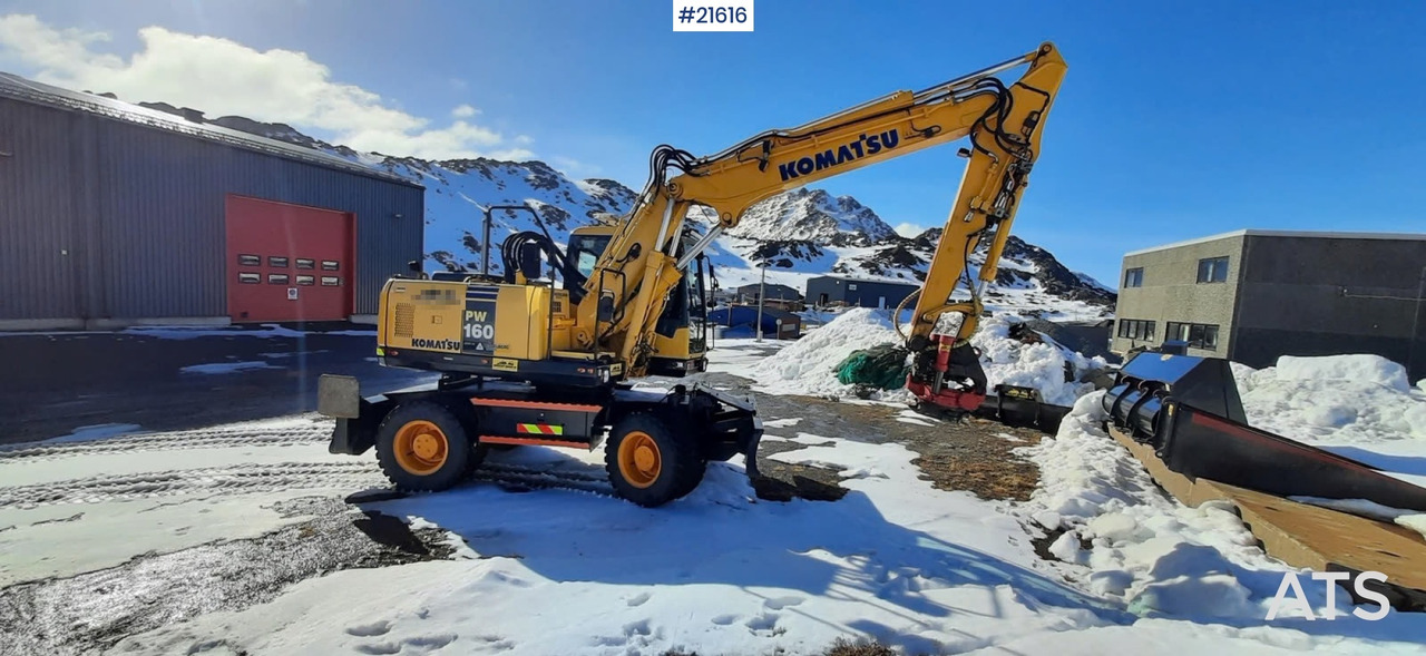 Komatsu PW160-7K - Екскаватор: фото 1 Komatsu PW160-7K - Екскаватор: фото 1