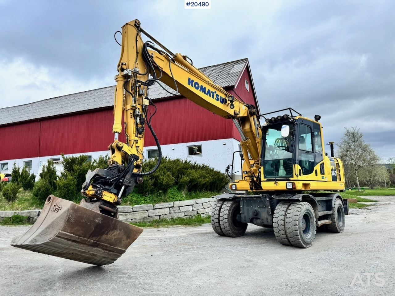 Komatsu PW160-8 - Колісний навантажувач: фото 1 Komatsu PW160-8 - Колісний навантажувач: фото 1