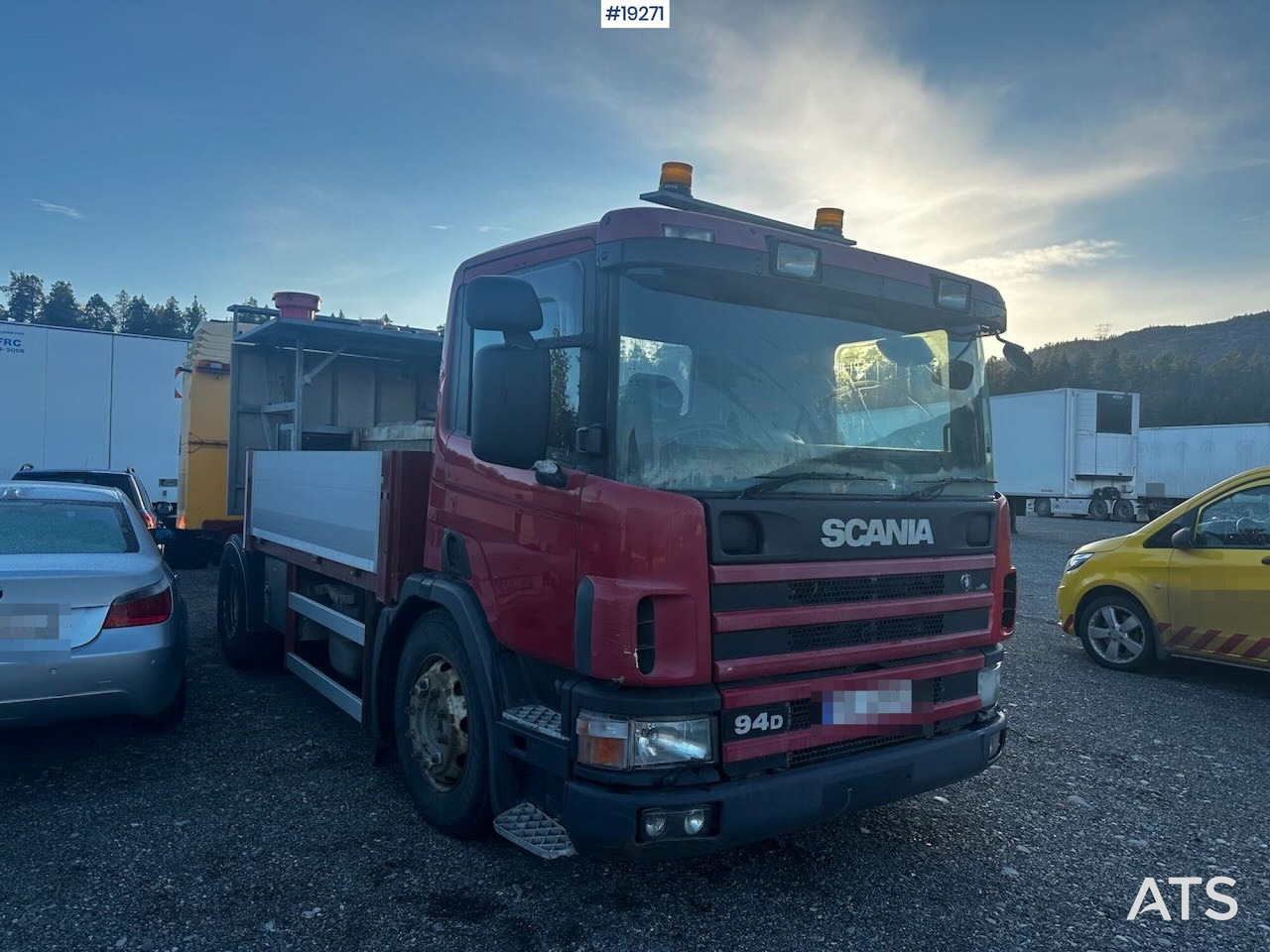 Scania P94 bufferbil m/ Euroskilt pute. Lav km - Комунальна/ Спеціальна техніка, Вантажівка: фото 1 Scania P94 bufferbil m/ Euroskilt pute. Lav km - Комунальна/ Спеціальна техніка, Вантажівка: фото 1