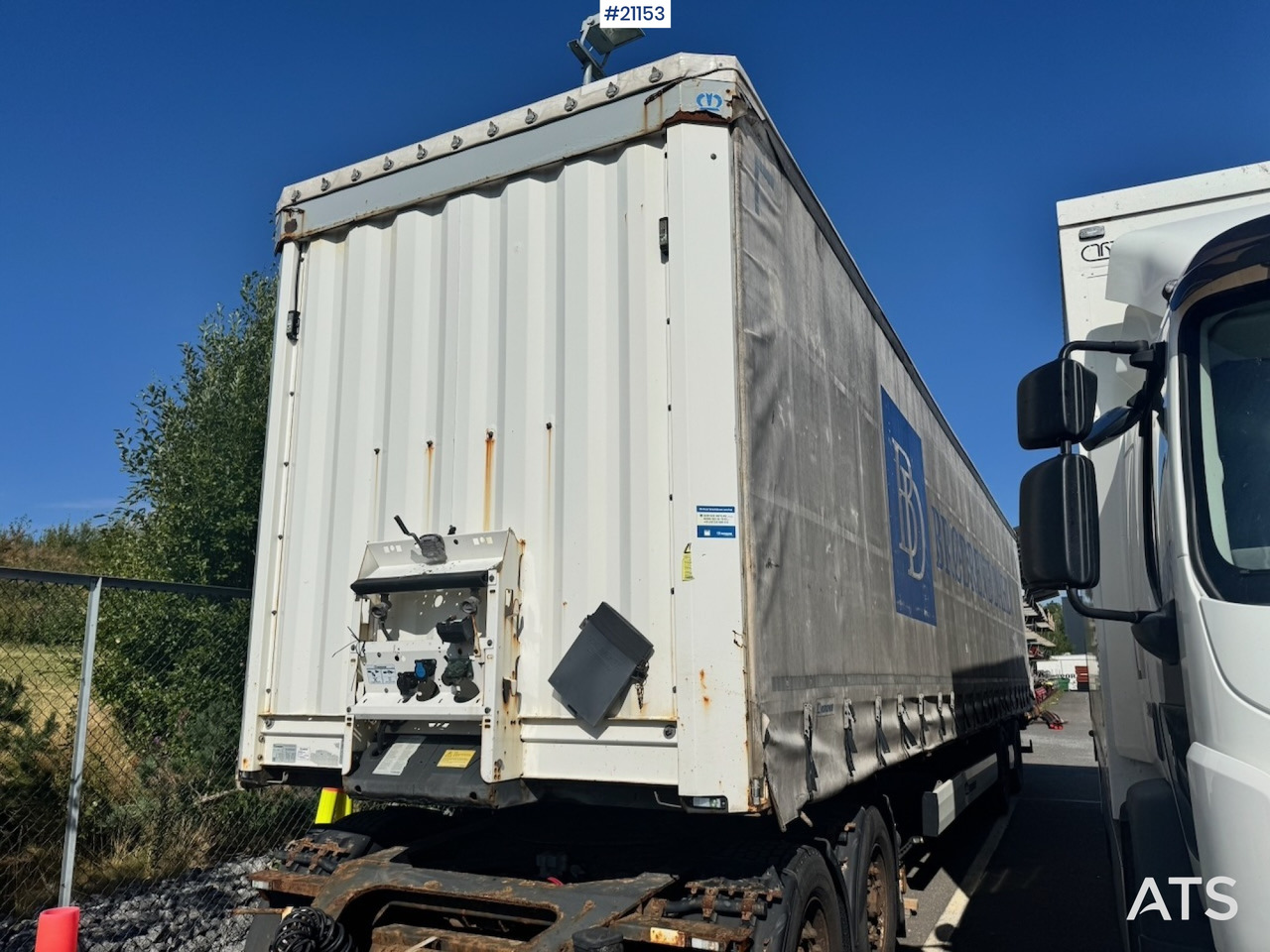 Krone Krone Citysemi - Тентований причіп: фото 1 Krone Krone Citysemi - Тентований причіп: фото 1