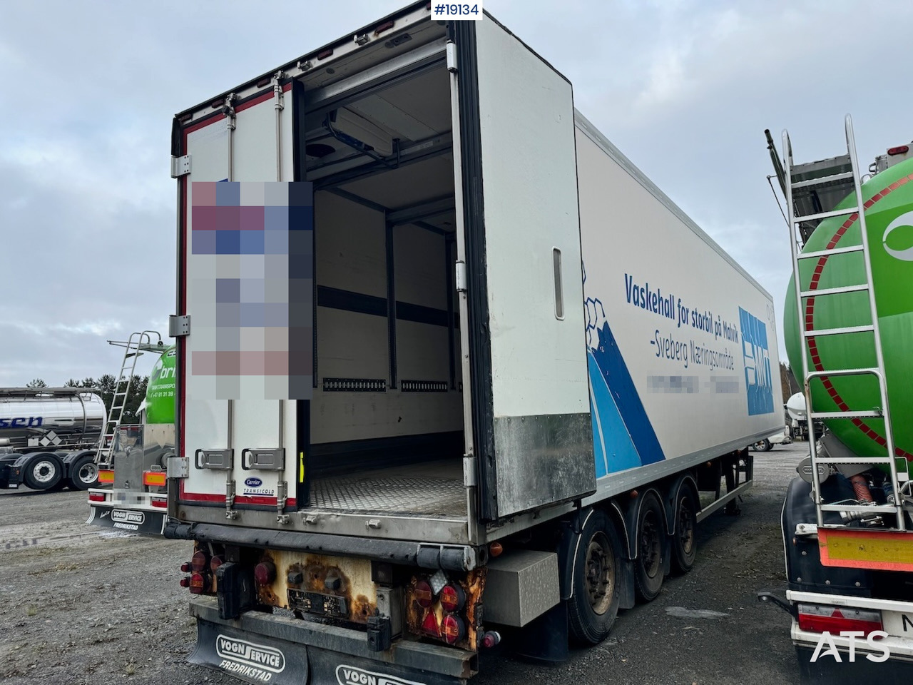 Krone Thermotralle m/ Carrier. - Рефрижератор напівпричіп: фото 4 Krone Thermotralle m/ Carrier. - Рефрижератор напівпричіп: фото 4