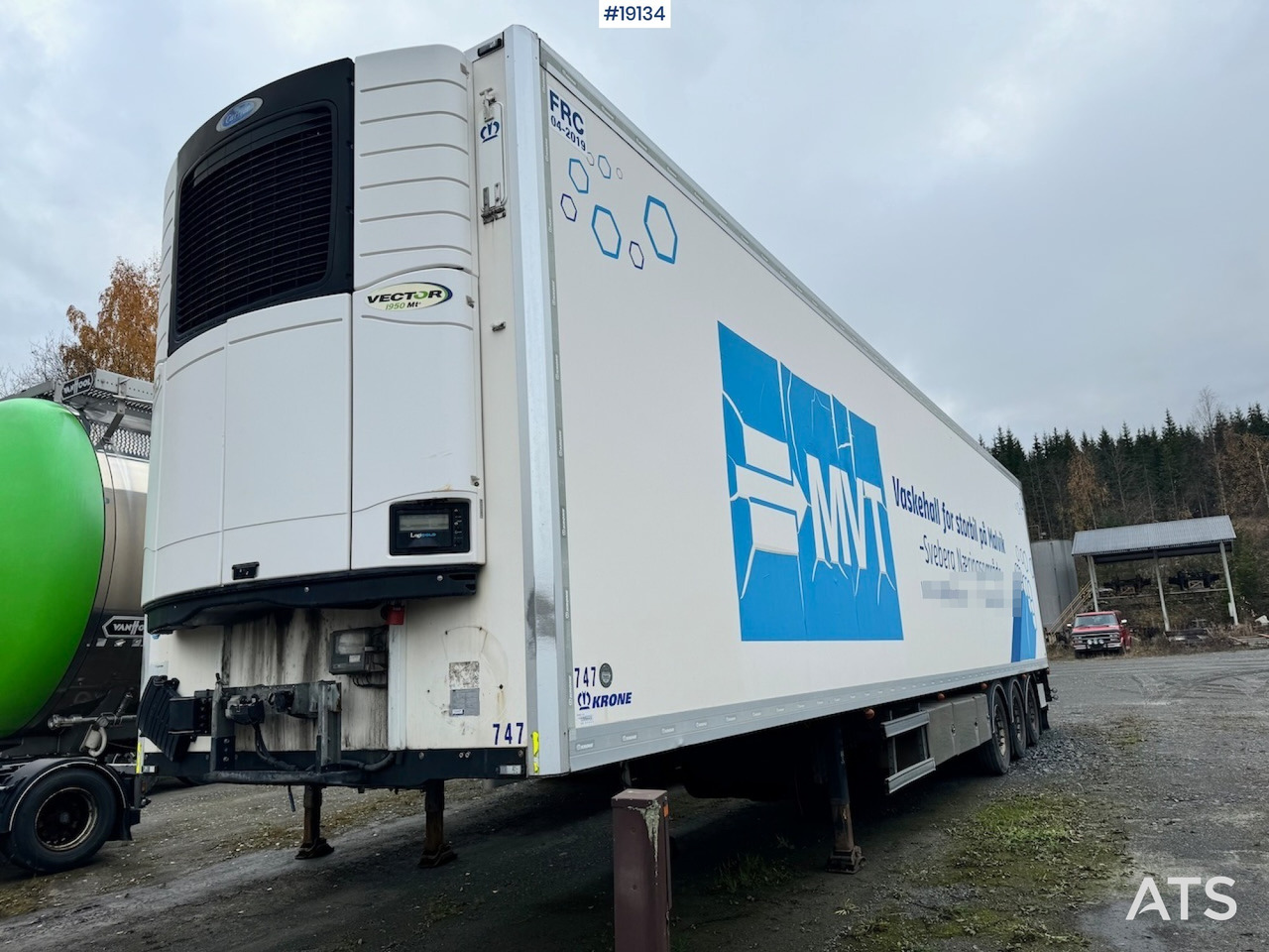 Krone Thermotralle m/ Carrier. - Рефрижератор напівпричіп: фото 1 Krone Thermotralle m/ Carrier. - Рефрижератор напівпричіп: фото 1