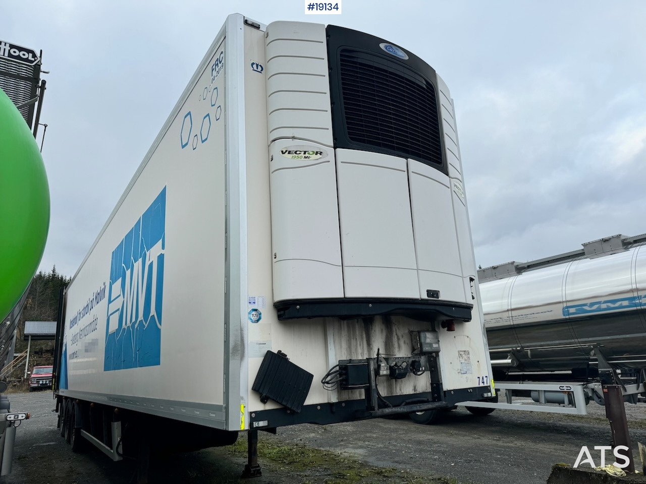 Krone Thermotralle m/ Carrier. - Рефрижератор напівпричіп: фото 5 Krone Thermotralle m/ Carrier. - Рефрижератор напівпричіп: фото 5