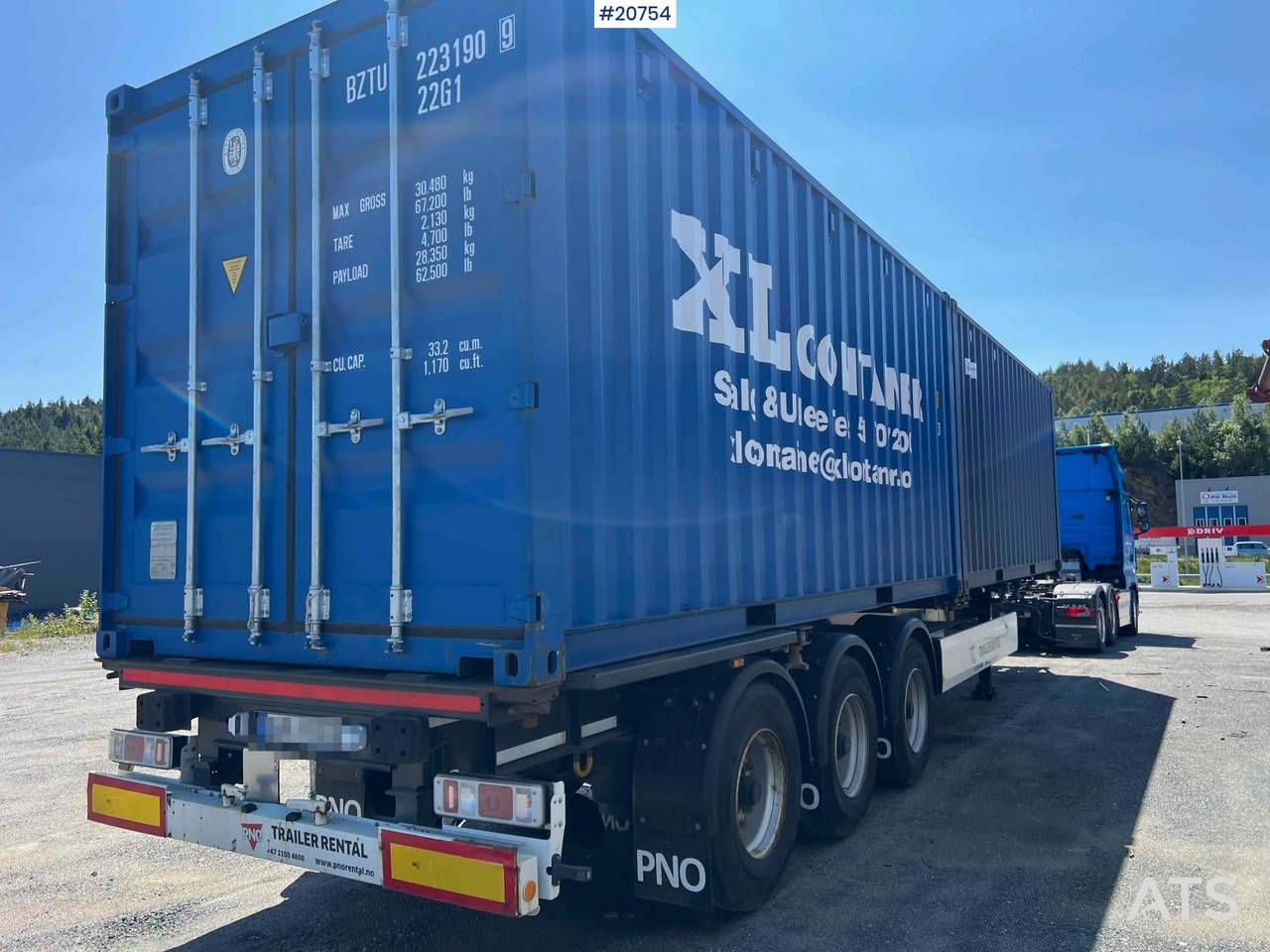 Krone containerhenger - Контейнеровоз/ Змінний кузов напівпричіп: фото 3 Krone containerhenger - Контейнеровоз/ Змінний кузов напівпричіп: фото 3