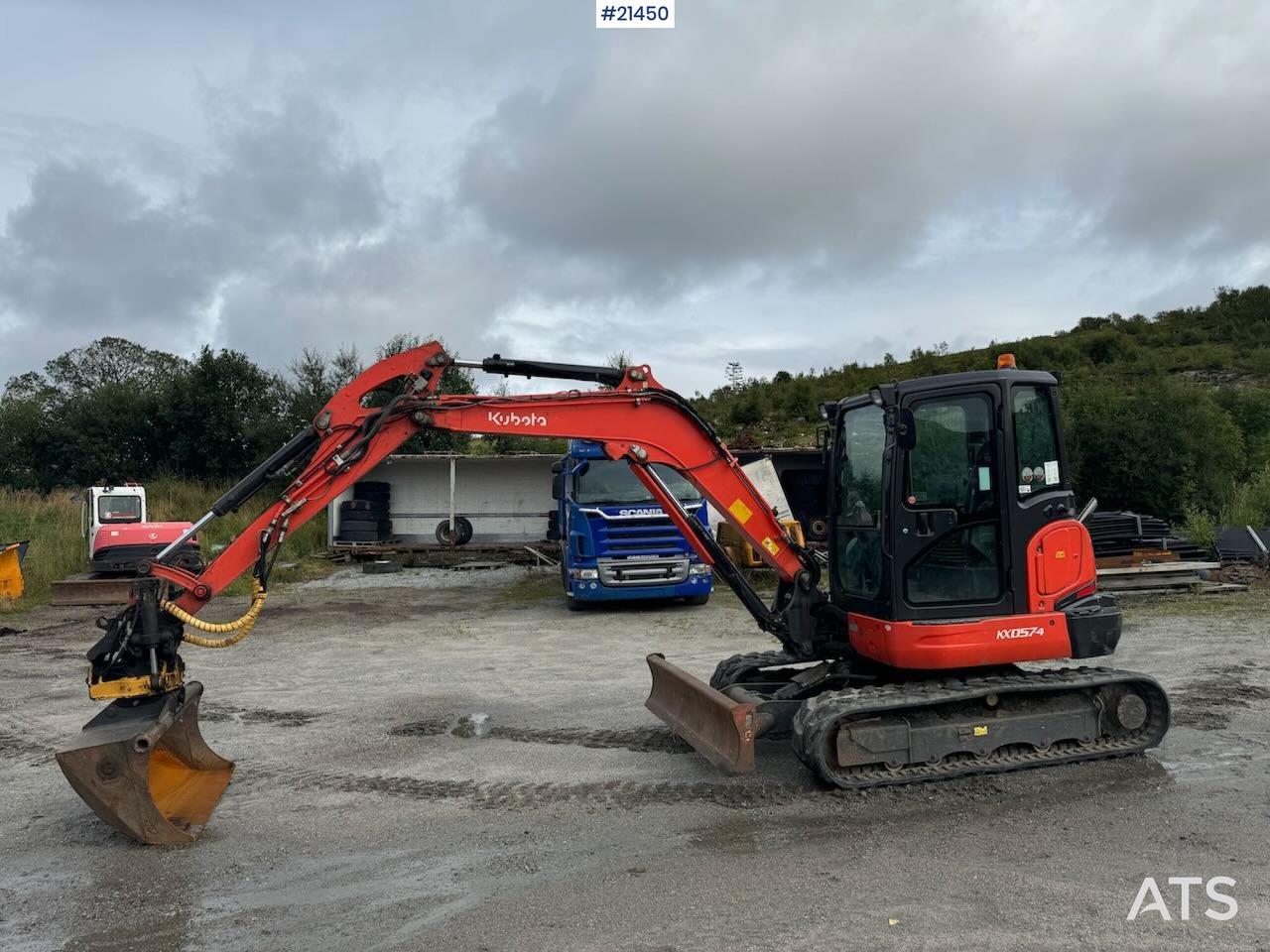 Kubota KX 057-4 - Гусеничний екскаватор: фото 2 Kubota KX 057-4 - Гусеничний екскаватор: фото 2