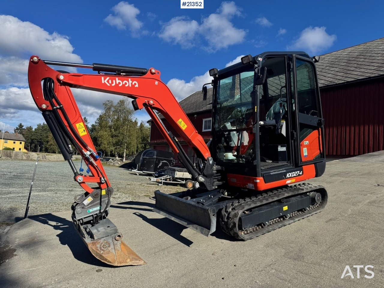 Kubota KX027-4 - Міні-екскаватор: фото 2 Kubota KX027-4 - Міні-екскаватор: фото 2