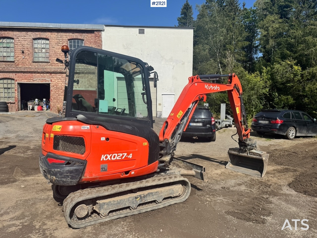 Kubota KX027-4 - Міні-екскаватор: фото 1 Kubota KX027-4 - Міні-екскаватор: фото 1