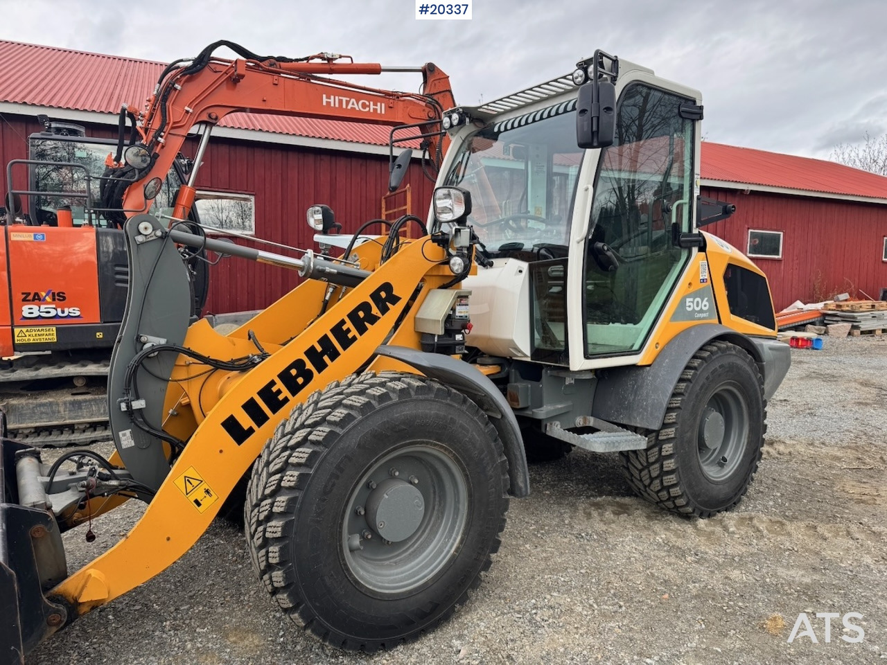 Колісний навантажувач Liebherr L506C: фото 11