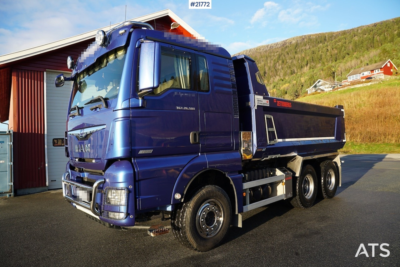 MAN 2018 Man TGX 26.580 6x4 tippbil med stålfjæring - Самоскид вантажівка: фото 1 MAN 2018 Man TGX 26.580 6x4 tippbil med stålfjæring - Самоскид вантажівка: фото 1