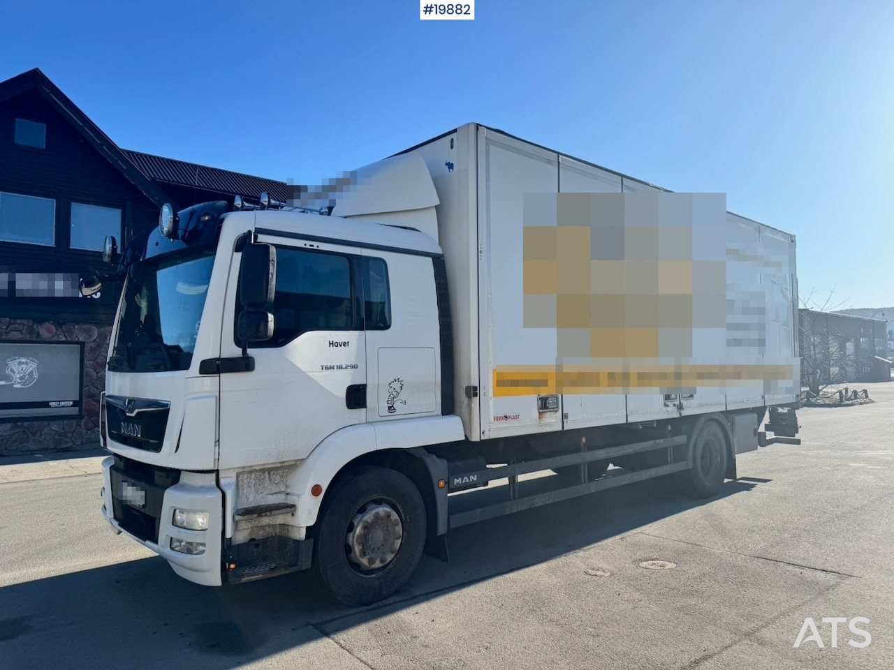 MAN TGM 18.290 - Вантажівка з закритим кузовом: фото 2 MAN TGM 18.290 - Вантажівка з закритим кузовом: фото 2