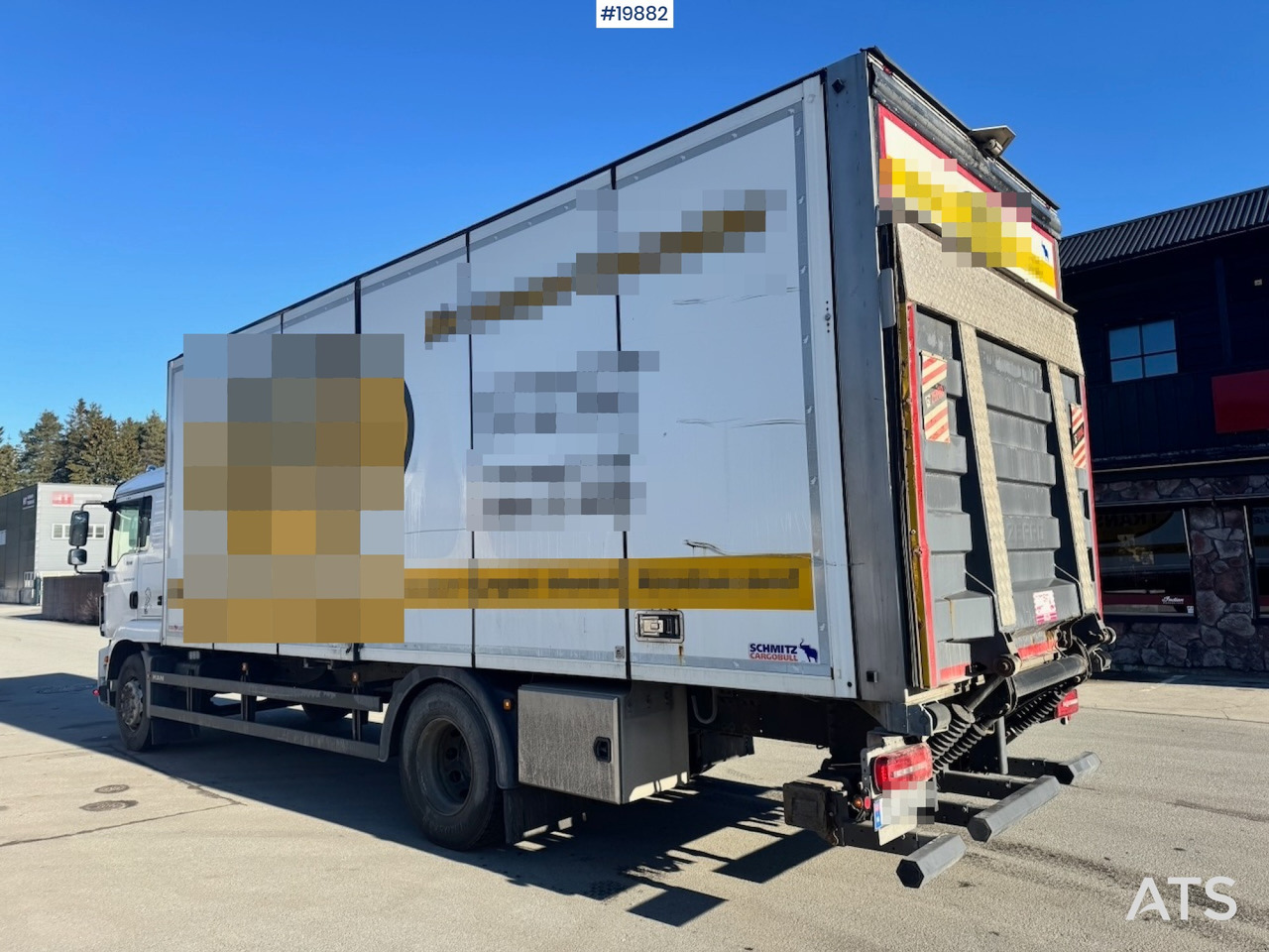 Вантажівка з закритим кузовом MAN TGM 18.290: фото 9 Вантажівка з закритим кузовом MAN TGM 18.290: фото 9