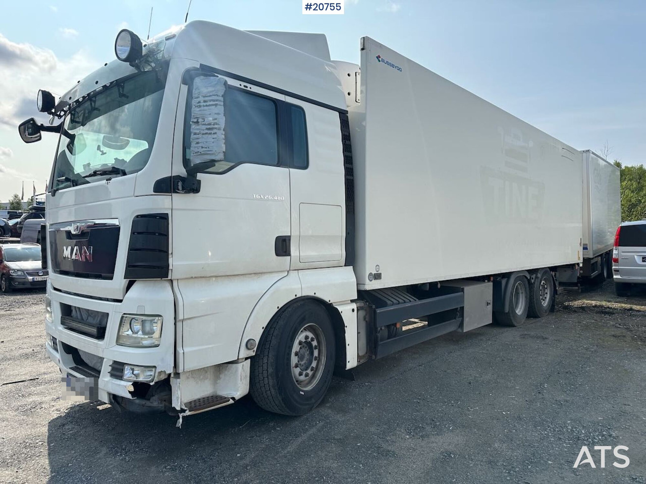 MAN TGX 26.480 6x2 skapbil m/ Bussbygg skap og lift - Вантажівка з закритим кузовом: фото 2 MAN TGX 26.480 6x2 skapbil m/ Bussbygg skap og lift - Вантажівка з закритим кузовом: фото 2