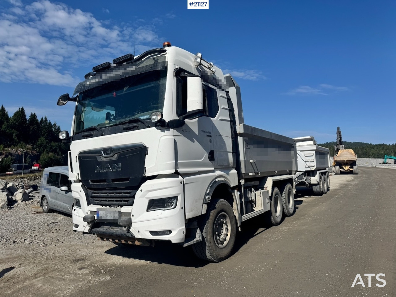 MAN TGX 33.580 - Самоскид вантажівка: фото 1 MAN TGX 33.580 - Самоскид вантажівка: фото 1