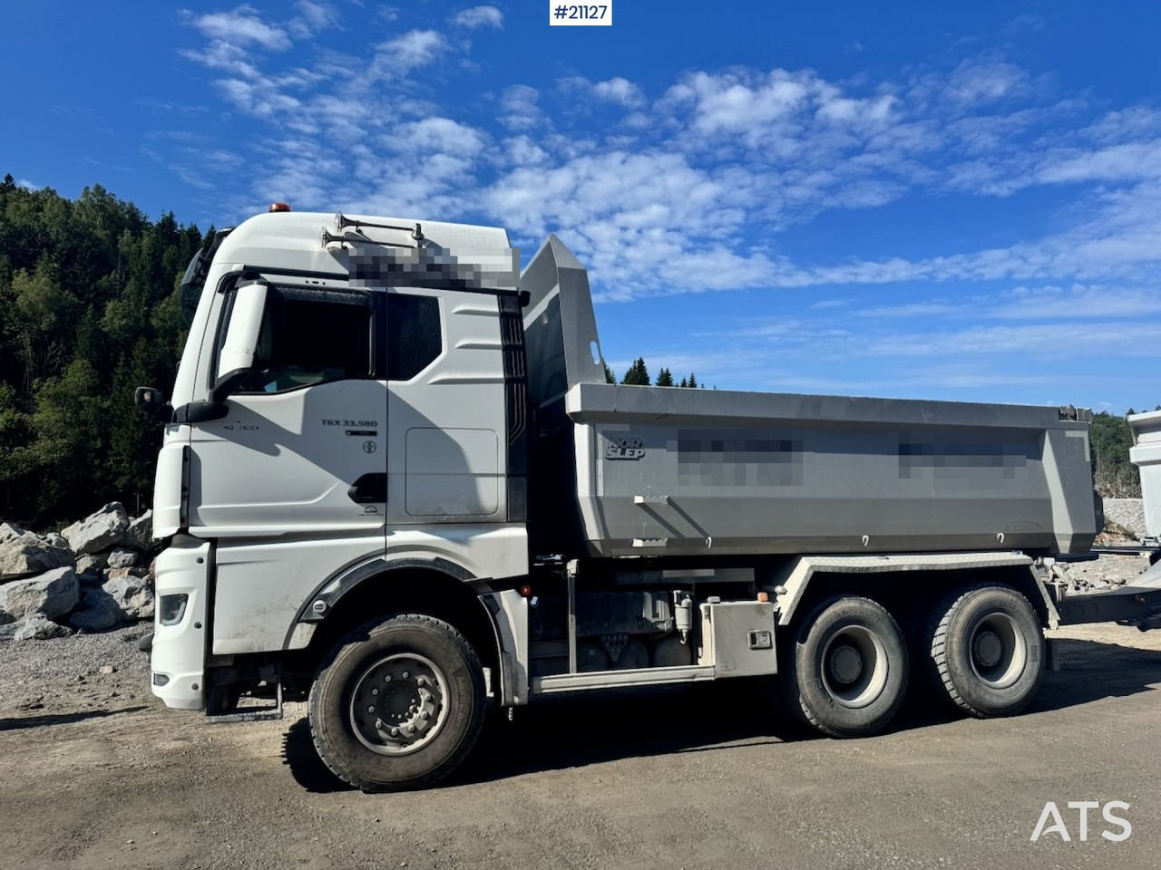 MAN TGX 33.580 - Самоскид вантажівка: фото 3 MAN TGX 33.580 - Самоскид вантажівка: фото 3