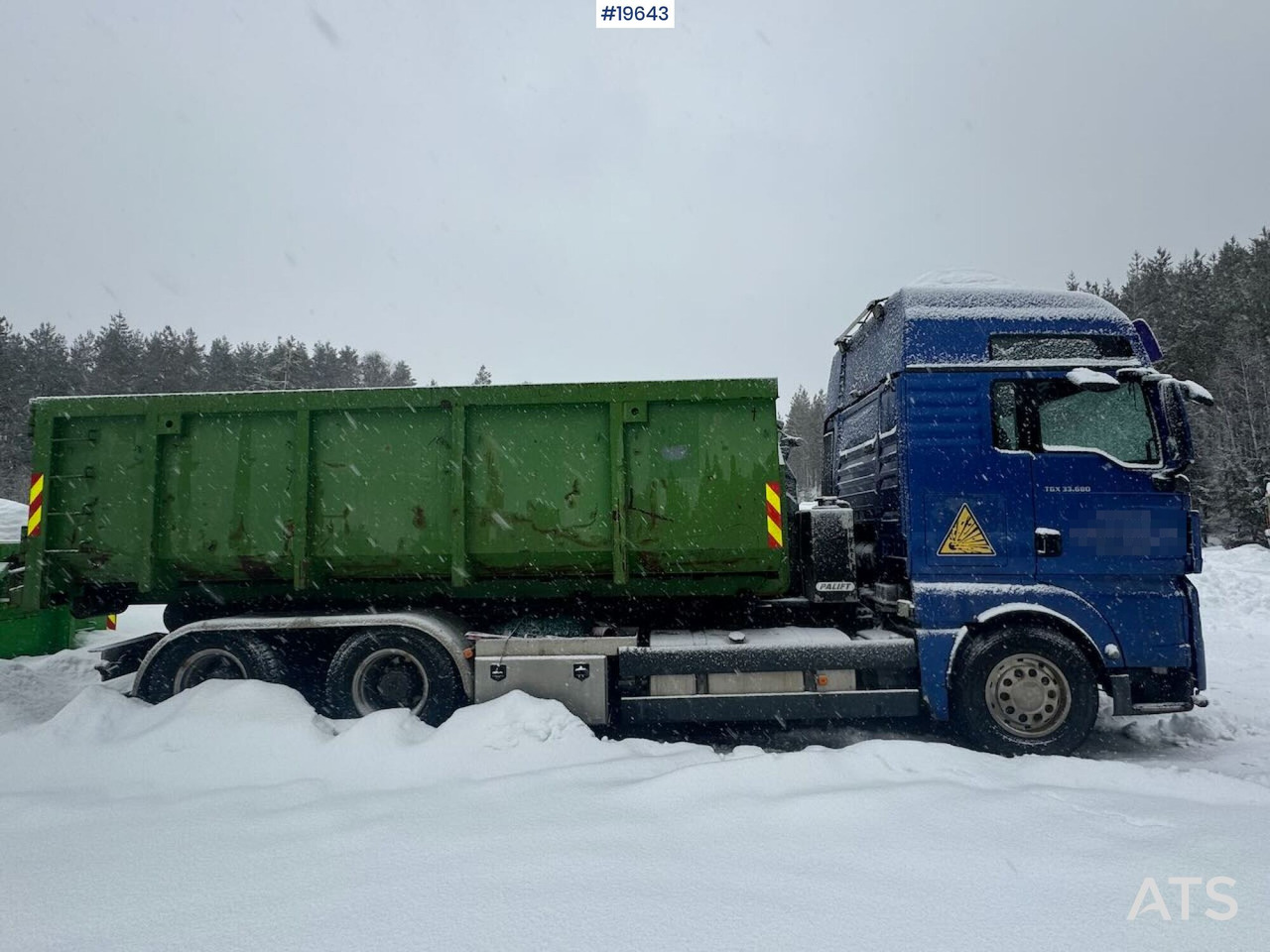 MAN TGX 33.680 - Гаковий мультиліфт вантажівка: фото 3 MAN TGX 33.680 - Гаковий мультиліфт вантажівка: фото 3