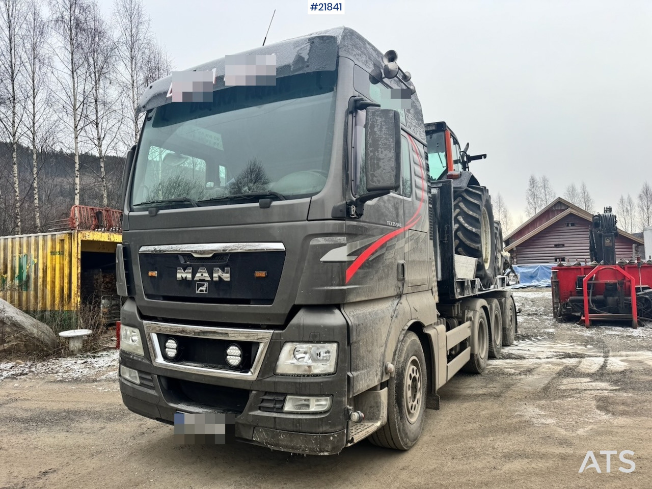 MAN TGX 35.540 Tridem Krokbil m/ Kranhydraulikk. - Гаковий мультиліфт вантажівка: фото 1 MAN TGX 35.540 Tridem Krokbil m/ Kranhydraulikk. - Гаковий мультиліфт вантажівка: фото 1