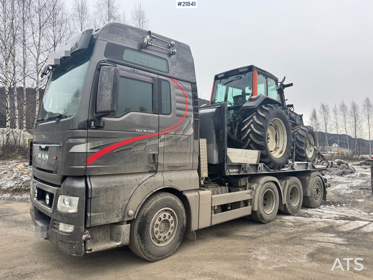 MAN TGX 35.540 Tridem Krokbil m/ Kranhydraulikk. - Гаковий мультиліфт вантажівка: фото 2 MAN TGX 35.540 Tridem Krokbil m/ Kranhydraulikk. - Гаковий мультиліфт вантажівка: фото 2