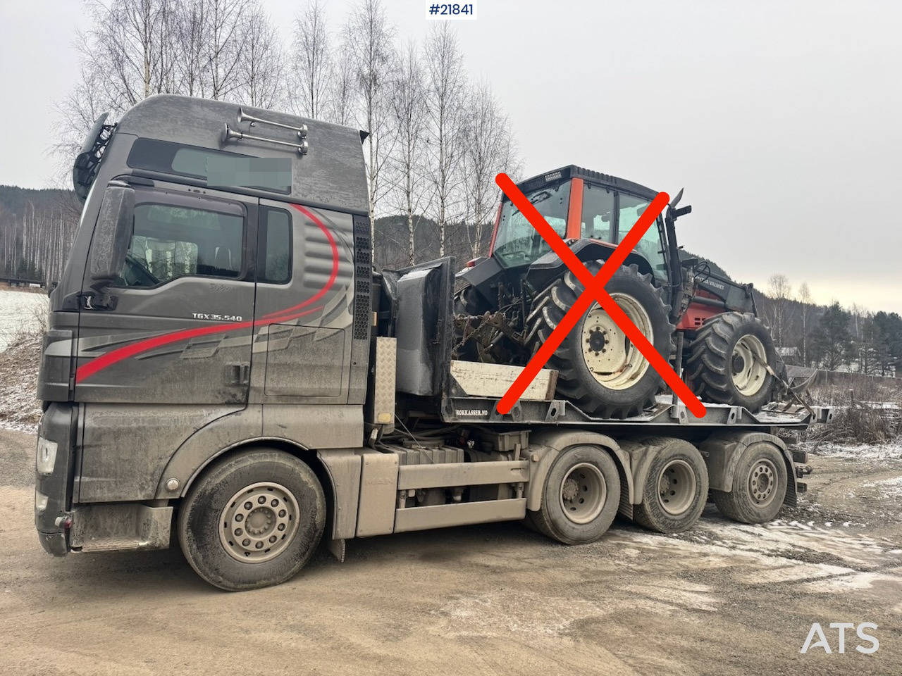 MAN TGX 35.540 Tridem Krokbil m/ Kranhydraulikk. - Гаковий мультиліфт вантажівка: фото 3 MAN TGX 35.540 Tridem Krokbil m/ Kranhydraulikk. - Гаковий мультиліфт вантажівка: фото 3