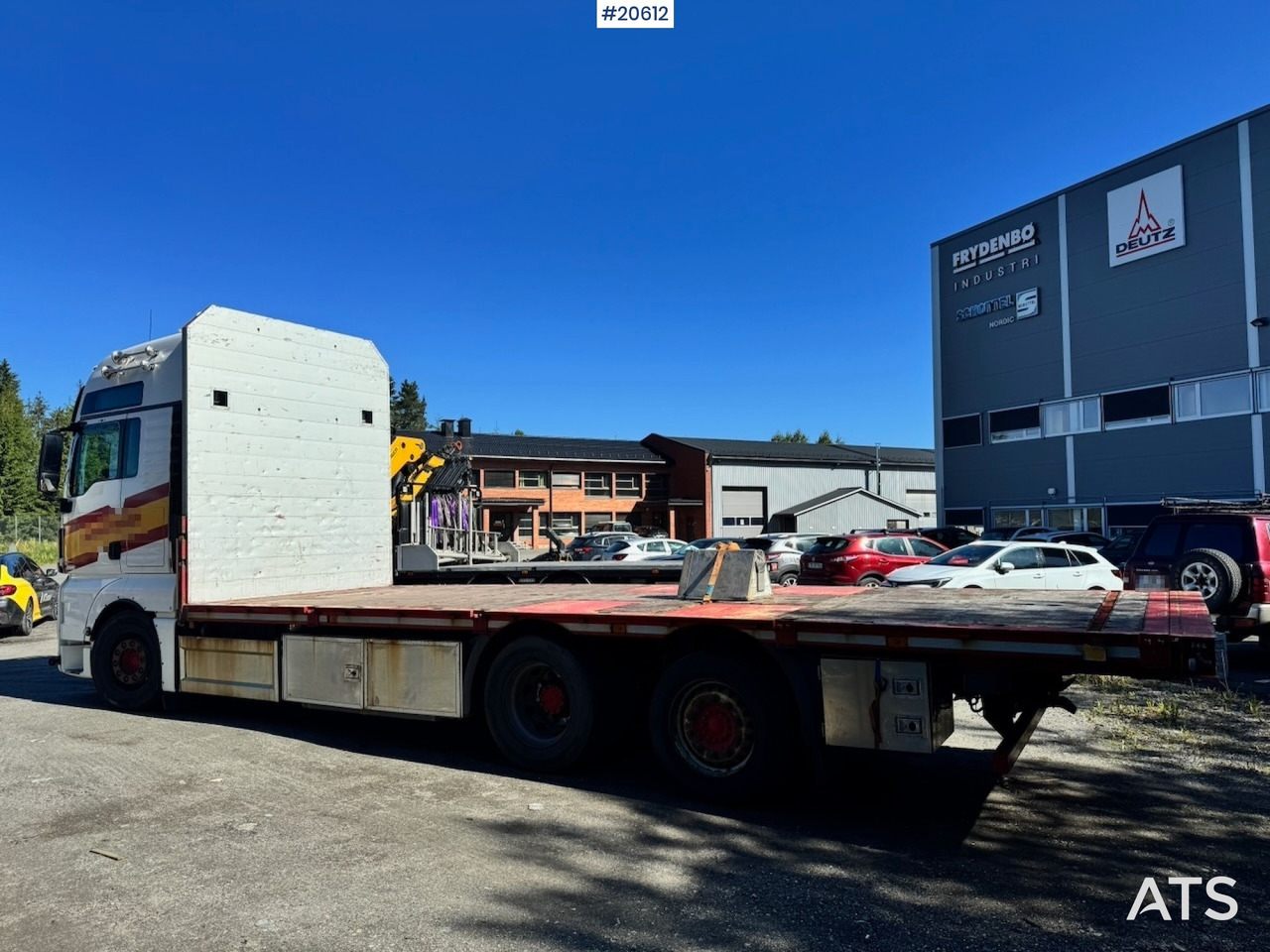 MAN TGX 580 - Бортова вантажівка/ Платформа: фото 3 MAN TGX 580 - Бортова вантажівка/ Платформа: фото 3