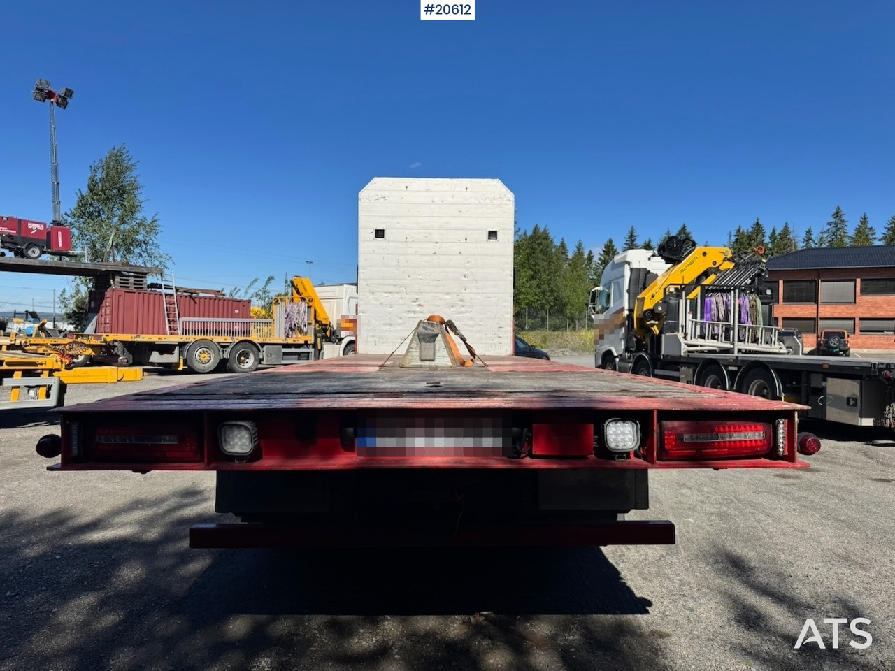 MAN TGX 580 - Бортова вантажівка/ Платформа: фото 5 MAN TGX 580 - Бортова вантажівка/ Платформа: фото 5