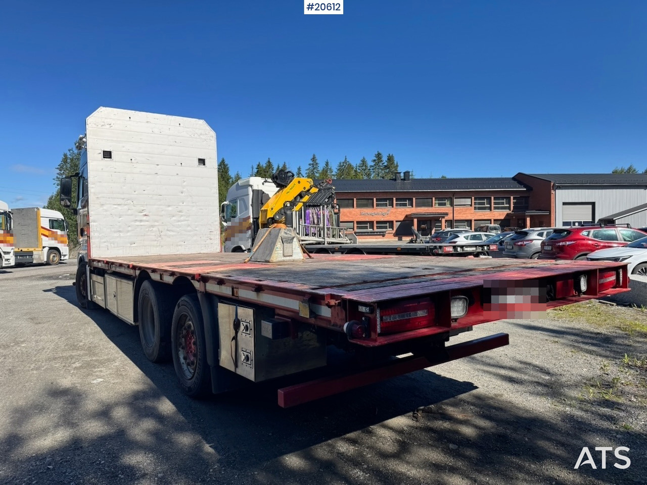 MAN TGX 580 - Бортова вантажівка/ Платформа: фото 4 MAN TGX 580 - Бортова вантажівка/ Платформа: фото 4