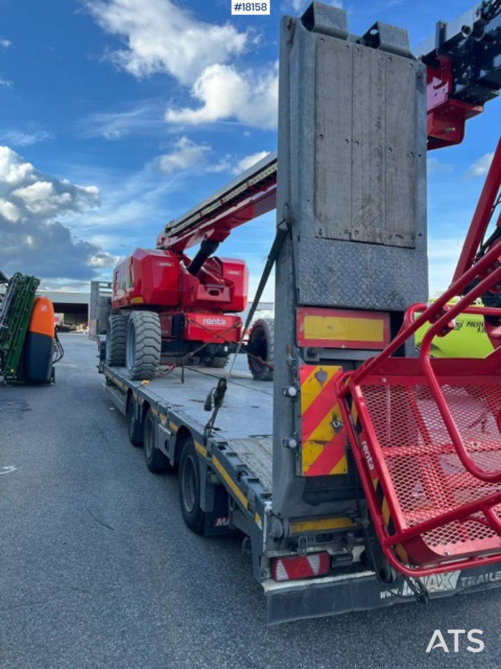 Низькорамна платформа напівпричіп MAX Maskinsemi: фото 1