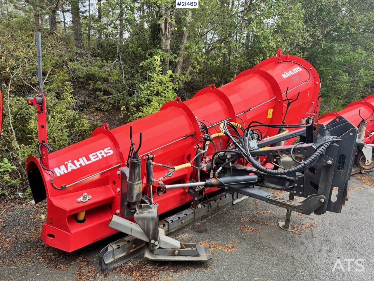 Mãhlers DPH3700 - Відвал для снігу: фото 2 Mãhlers DPH3700 - Відвал для снігу: фото 2