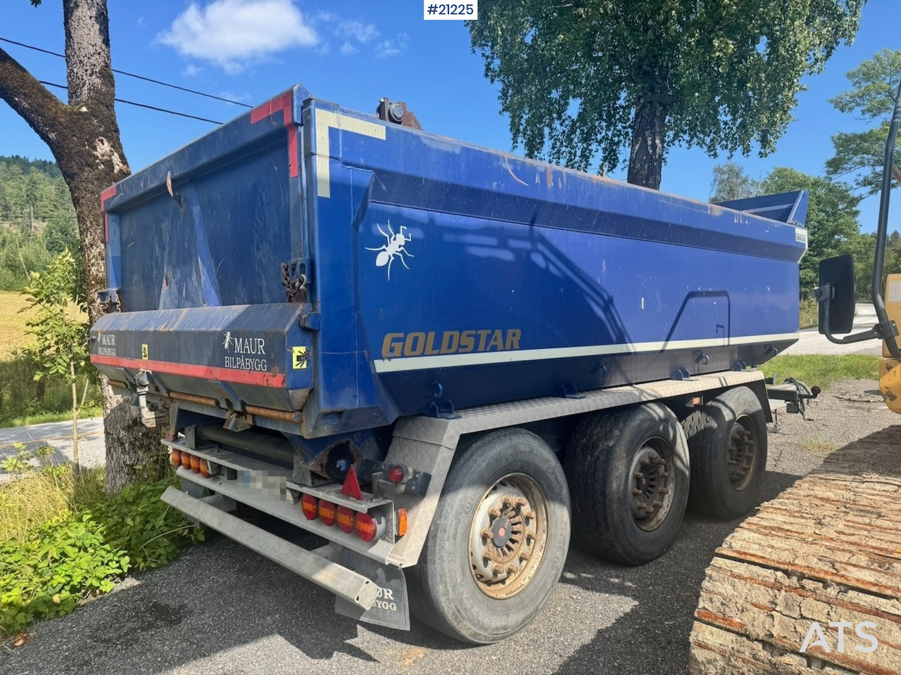 Maur Trippelkjerre - Самоскид причіп: фото 2 Maur Trippelkjerre - Самоскид причіп: фото 2
