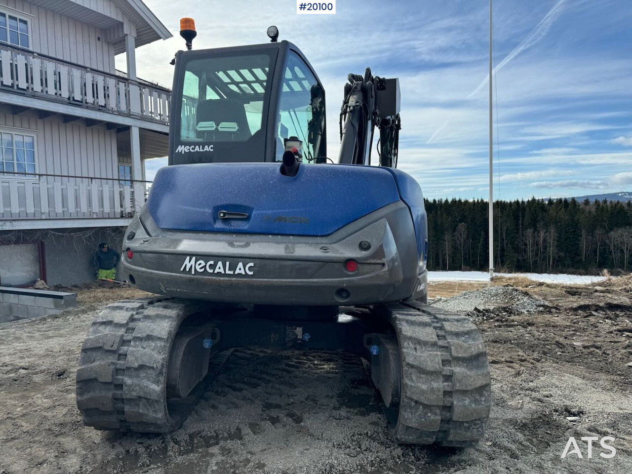 Mecalac 8 MCR-T4 - Міні-екскаватор: фото 4 Mecalac 8 MCR-T4 - Міні-екскаватор: фото 4