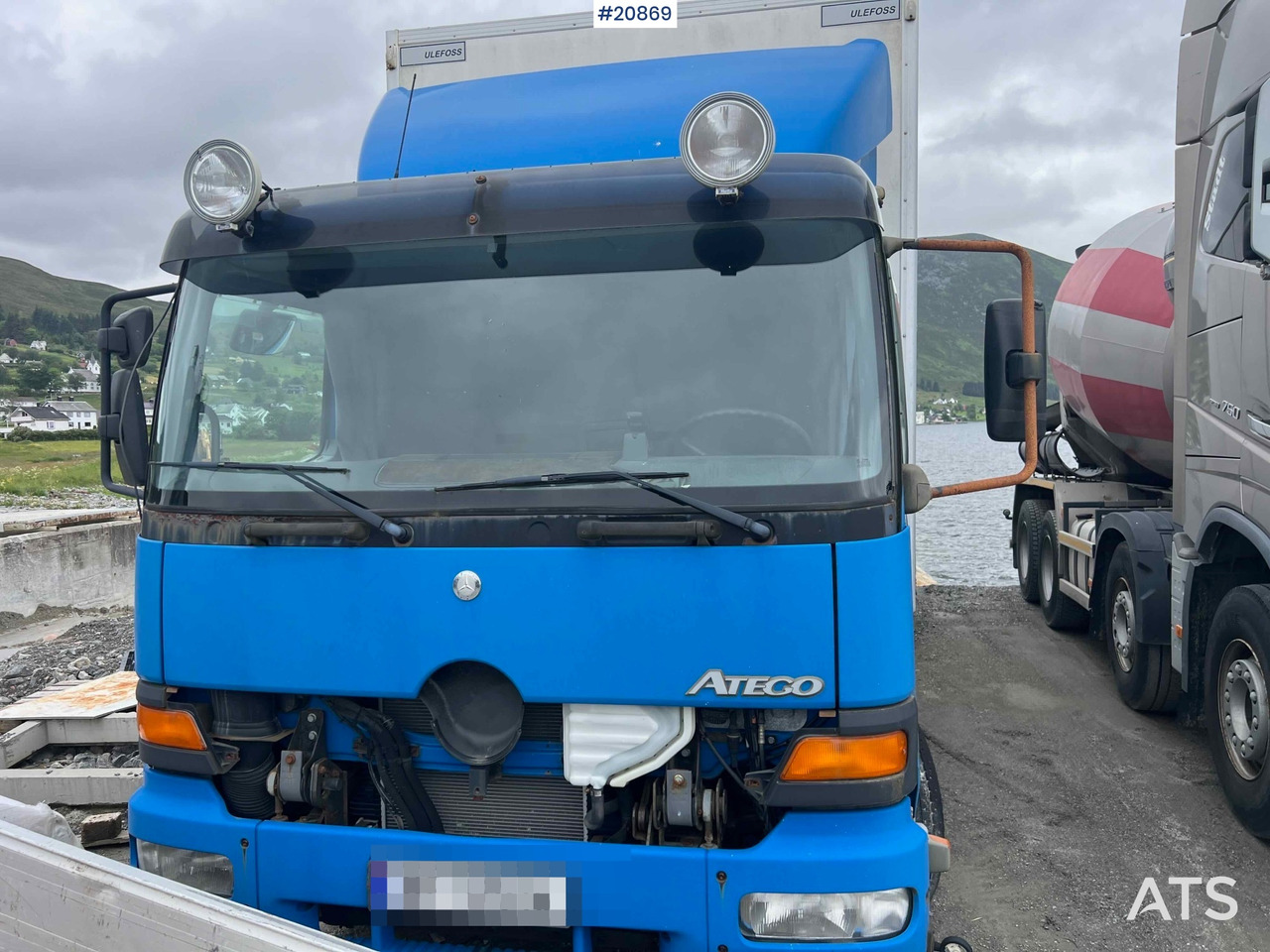 Mercedes 1523 - Вантажівка з закритим кузовом: фото 2 Mercedes 1523 - Вантажівка з закритим кузовом: фото 2