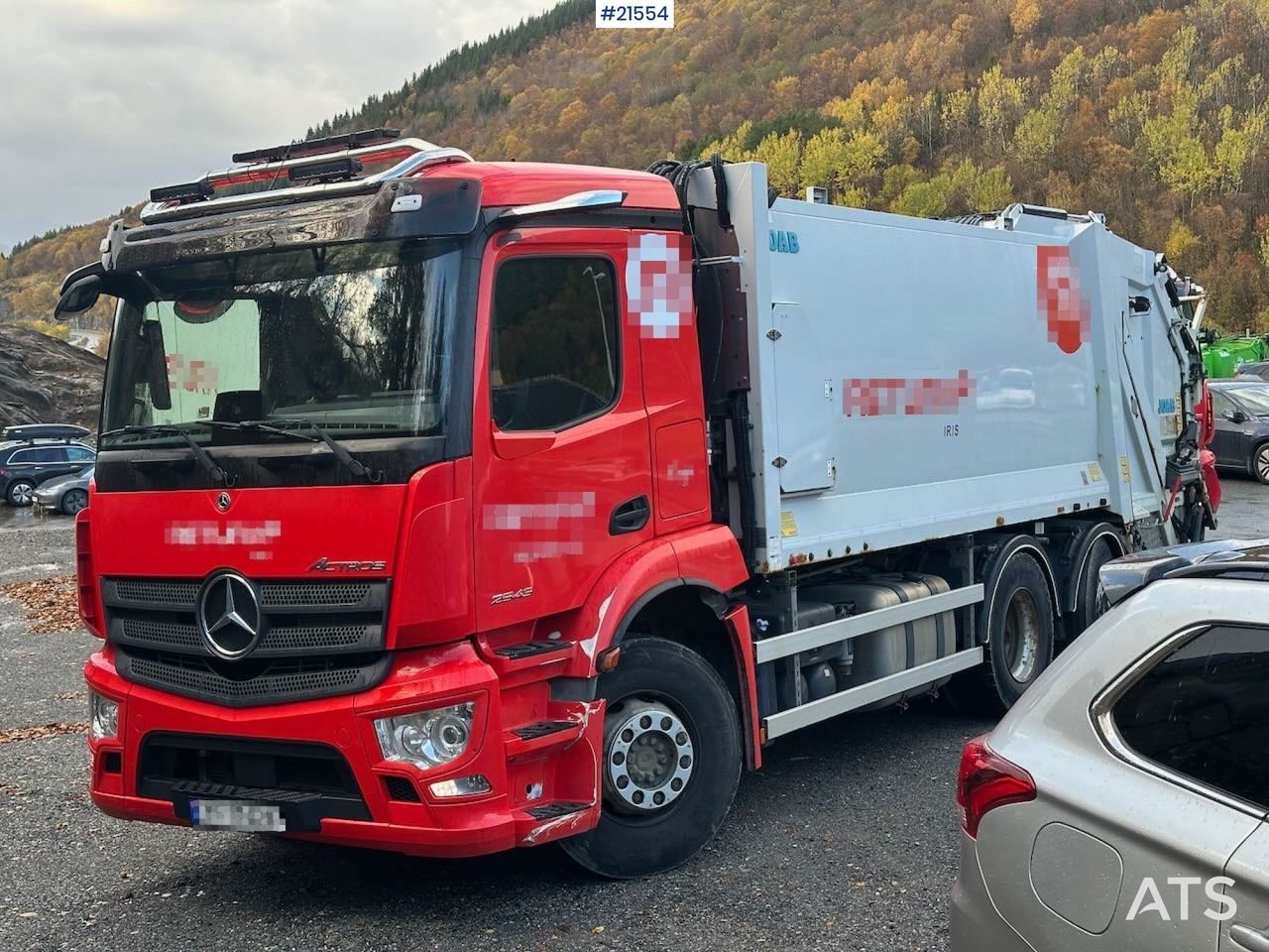 Mercedes Actros 2543 6x2 2 – kammers komprimatorbil m/ 2020 JOAB Anaconda twin påbygg - Сміттєвози: фото 1 Mercedes Actros 2543 6x2 2 – kammers komprimatorbil m/ 2020 JOAB Anaconda twin påbygg - Сміттєвози: фото 1