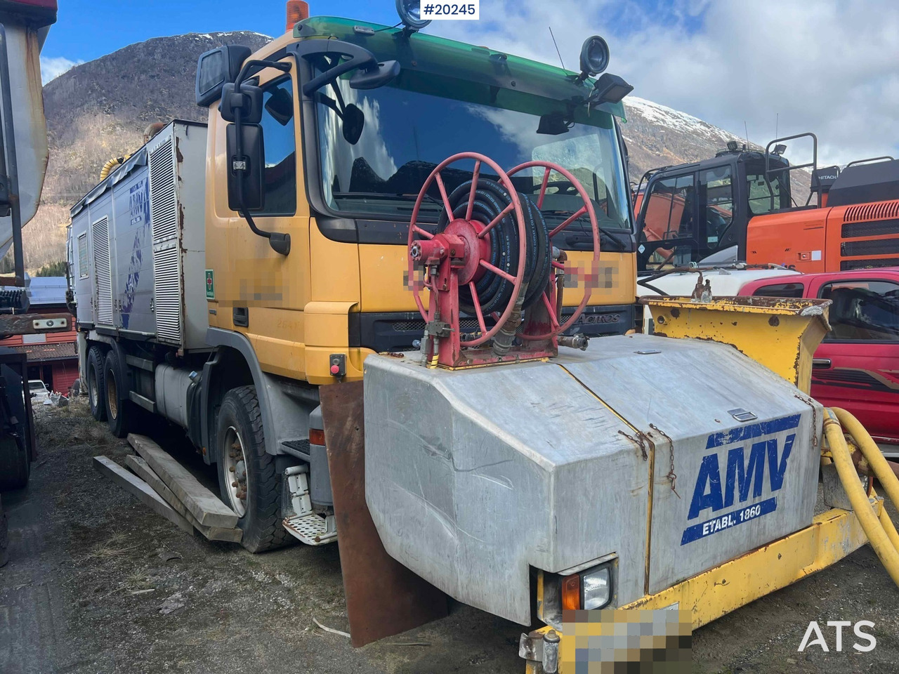 Mercedes Actros 2641 - Автобетононасос: фото 1 Mercedes Actros 2641 - Автобетононасос: фото 1