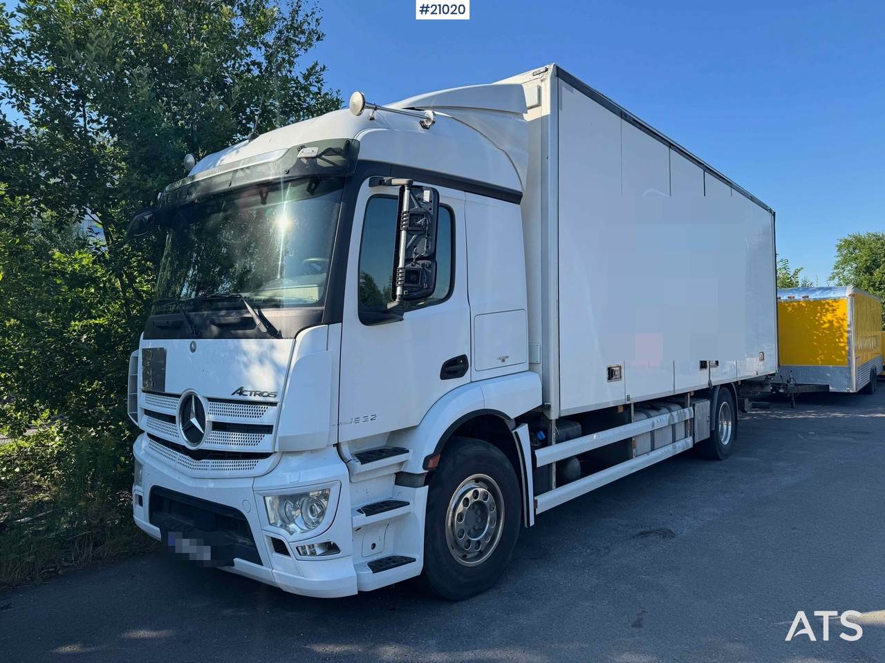 Mercedes Actros - Вантажівка з закритим кузовом: фото 2 Mercedes Actros - Вантажівка з закритим кузовом: фото 2