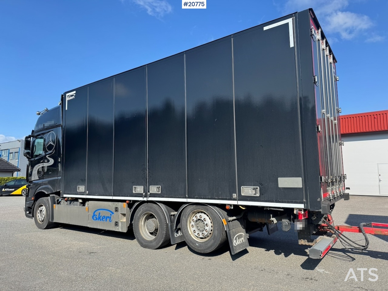 Mercedes Actros - Вантажівка з закритим кузовом: фото 4 Mercedes Actros - Вантажівка з закритим кузовом: фото 4