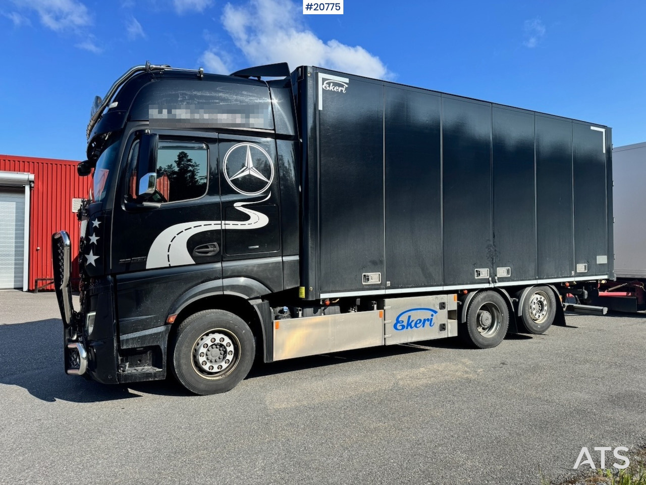 Mercedes Actros - Вантажівка з закритим кузовом: фото 3 Mercedes Actros - Вантажівка з закритим кузовом: фото 3